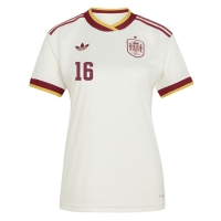 Camiseta España Rodri Hernandez #16 Segunda Equipación Replica Mundial 2026 para mujer mangas cortas